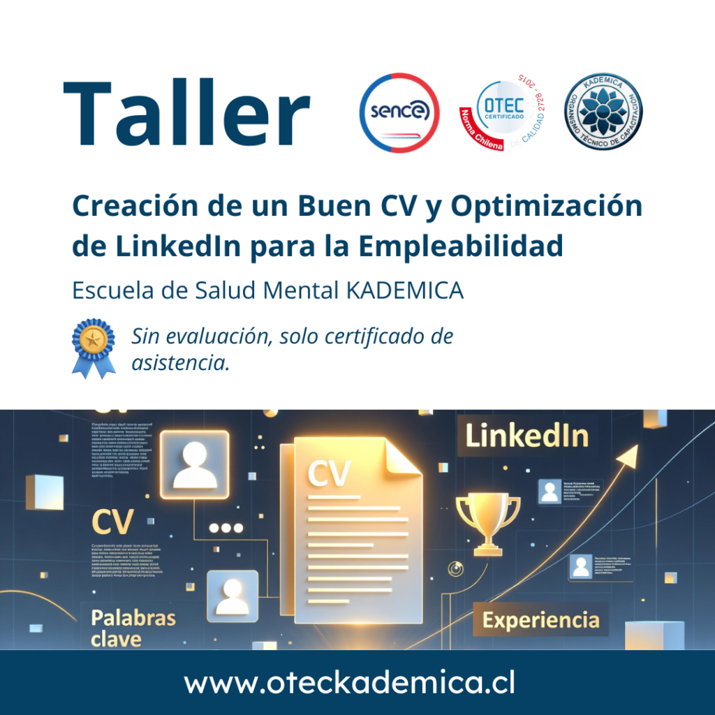 Creacion de un Buen CV y Optimizacion de LinkedIn para la Empleabilidad