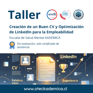 Creacion de un Buen CV y Optimizacion de LinkedIn para la Empleabilidad